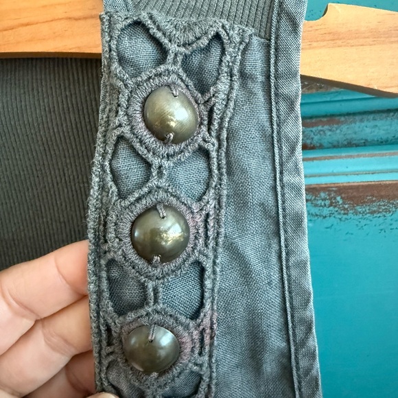 XCVI Front Tie Vest Size M - Picture 3 of 5